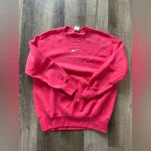 EUC Women’s Nike Oversized Crewneck Pink XS